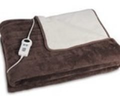 Флисовое одеяло с подогревом Дормео